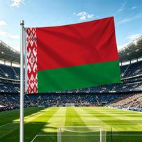 1 Flag of The Republic of Belarus 60x90cm red