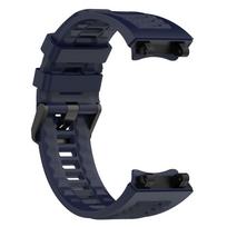 Smart Silicone Strap Replacement Bracelet New Watchband for Amazfit Active Edge tamsiai mėlyna spalva