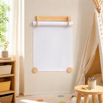 Magnetinė lentos, kreidinės lentos stovas Mokomasis ankstyvam mokymuisi, mažyliams beige
