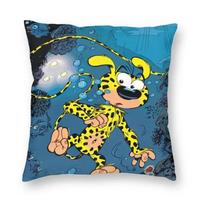 Marsupilami Pagalvės užvalkalas 40x40 Dekoratyvinis Spausdinimas Animacinių filmų Anime Veikėjai Mesti Pagalvę Sofai Dvišalis 30x30cm blue