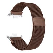 Milano kilpos apyrankė Redmi watch 5/4 išmaniajam laikrodžiui, apyrankė Mi band 8pro/9 pro, pakaitinis metalinis dirželis-aksesuaras Redmin Watch 4 brown