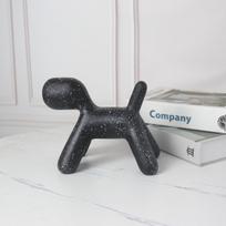 Spotted Dog Balloon Ornament - Creative Home Decor for Living Rooms, Bedrooms, and Children's Rooms. gray