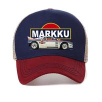 Williams Martini Racing New Unisex's Dad hat Summer Casual Vintage Snapback hat cool mesh Breathable Trucker Hat bone Adjustable blue