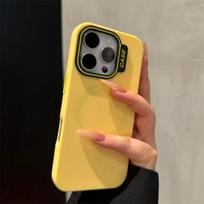 Luxury Cool Candy Armor Magnetic Case ForiPhone 16 15 14 13 12 11 Pro Max Plus Glossy Matte Wireless Charge ForMagsafe Cover iPhone 15 Pro