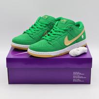 BQ6817-303 Nike SB Dunk Low Pro St. Patrick's Day Shamrock Lucky Green (Men's) 10.5 green