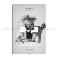 Persona Ingmar Bergman Aistra Režisierius Kino Priklausomybė Personapop Metalinė Plokštelė Kurti Klasiką Dizainas Kurti Skardinį Ženklą Plakatą 30x40cm(11.8x15.7inch)