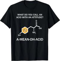 Secret Funny Science Biology Physic Math Lover Tshirt Funny Science Clothing Tops Unisex T Shirt Camisetas Graphic T Shirts L black