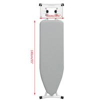 120*37cm/130*50cm/140*50cm Universali sidabru dengta paminkštinta lyginimo lentos užvalkalas Namų apyvokos karščiui atsparus lyginimo lentos užvalkalas