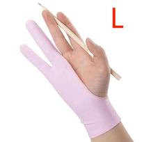 Tablet Gloves Drawing Gloves Left Hand Drawing Digital Glove for Drawing Graphic Glove Paint Tablet Glove white