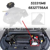68327756AA Car Coolant Reservoir Radiator Expansion Tank Water Kettle 53331946 For Jeep For Compass 2017-2022 68289857AA