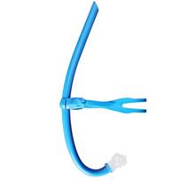 Adjustable Silicone Front Swimmer Snorkel Comfortable Diving Snorkel  Swim Training šviesiai mėlyna spalva