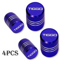 4pcs Car Wheel Tire Valve Caps Tyre Stem Covers Airdust RTEN2 Waterproof Accessories For CHERY TIGGO 3 4 5 7 PRO 8 Car