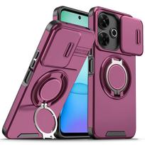 Skirta Redmi Note 17 dėklas Redmi Note 17 Pro dangtelis note17 4G telefono dėklas Naujas šarvuotas dėklas Slankiojančio objektyvo apsauga Magnetinis žiedas Laikiklio dangtelis Redmi Note 17 4G