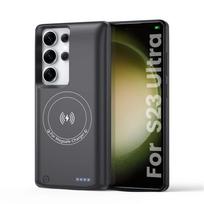10000mAh telefono dėklas-baterija Samsung Galaxy S23 Ultra S24 S25 Ultra S25 Plus S22 Power Bank Belaidžio įkrovimo dėklas Wireless S23 Ultra