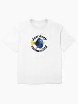 Finding Nemo Just Keep Swimming - Dory Oversized T-Shirt L white