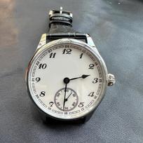 Vyriškas laikrodis su Seagull ST3600 rankiniu mechanizmu Retro emalinis sterilus ciferblatas Verslo mikro rotoriaus mechaninis laikrodis Reloj Hombre mineral glass gray