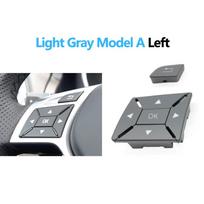 W204 automobilio vairo jungiklis Daugiafunkcis mygtukas Mercedes BENZ C E A GLK klasėms X204 W212 W156 W246 W207 W117 W218 gray