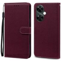 „Nord CE3“ dėklas, skirtas „OnePlus Nord CE 3 Lite 5G“ dėklui, magnetinis piniginės dėklas, skirtas „OnePlus Nord CE3 Lite“ dėklui, „Nord N30 5G“ telefono dėklas. Nord CE3 5G vyno raudonos spalvos