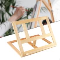 Easel Stand Drawing Board Versatile Wood Art Supply Gifts Sketching Painting for Hollow gray