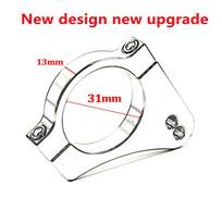 31MM Universalus Motociklo Aliuminio Vairo Amortizatorius Priekinės Šakės Laikiklis gray