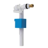 Easy Install Brass Cistern Valve for Common Toilet Models Adjustable Flow blue