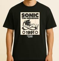 Sonic The Hedgehog 1991 Epic Run Vintage Sketch  Size S-4XL Unisex T-Shirt XXXL white