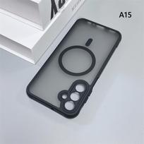 For Samsung Galaxy A05 A05s A06 A14 A15 A16 A26 A35 A36 A54 A55 A56 A07 A17 5G 4G Shockproof Bumper Magnetic Case Armor Cover gray