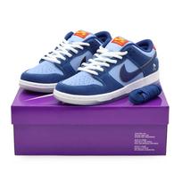 DX5549-400 Nike Dunk Low SB Why So Sad? Coastal Blue Speed Yellow Red (Men's) 9 blue
