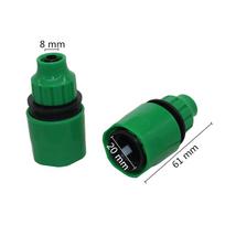 4/7mm 8/11mm Žarnos Greita Jungtis Sodo Laistymo Vejos Laistymo Aksesuarai Vandens Tiekimo Greito Jungimo Sąnarys Dropshipping green