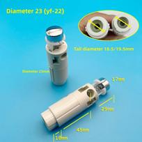Suitable for TOTO9 Mu Mona Lisa Toilet Cover Two Button Buffer Shaft for Marco Polo Slow Drop Damping Horse gray