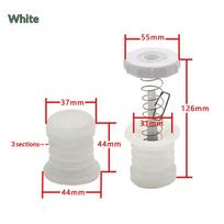 High Quality Washing Machine Drain Valve Rubber Packing Kit with Spring & Pull Rod for Home Laundry Washer Replacement Parts A17 white