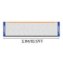 Portable Indoor and Outdoor Volleyball Net,volleyball,and Badminton, Suitable for Backyard,indoor/outdoor Use! (excluding Stand) white