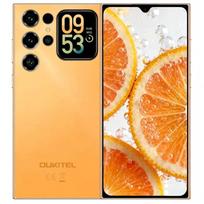 OUKITEL C62 Išmanusis telefonas Oranžinis 6,88 colio Baterija 5150 mAh Ypač plonas korpusas 9,5 mm (4GB + 128GB) Dviguba SIM kortelė