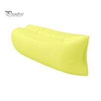 Lightweight Inflatable Sofa Portable Water Proof Air Lounger Chair Holds Up To 441 Pounds Easy To Inflate Dual Air Chambers Ripstop Air Lounger geltona