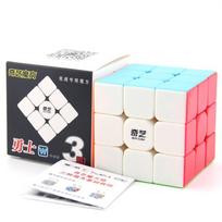 Qiyi Warrior W 3x3x3 Magic Cube Profesionalus 3x3 greičio kubelių galvosūkiai Qiyi Warrior S 3x3 greičių kubas Vaikiškas lavinantis žaislas