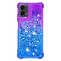For Motorola Moto G 5G 2024 Cover Glitter Quicksand Dynamic Liquid Case on For Funda Motorola Moto G 5G 2024 Phone Case Etui for Moto G 5G 2024 pink