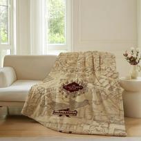 Movie S-Snape and the M-Marauders map Blanket For Sofa Office Bed Plane Travel Sleep Read Relax Camping Soft And Warm 50x60in