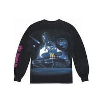 Travis Scott X McDonald's Action Figure Space L/S T Shirt Unisex TC-5 XXL black