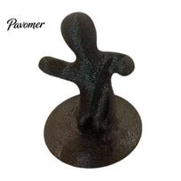 Creative Stationery Holder 3D Printed Funny Figure Pen Holder, Black White Humanoid Desk Office Accessories Organizer for Pencils Pens, Unique juoda