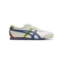 Onitsuka Tiger Mexico 66 Abrasion Resistant Breathable Low top Casual Running Shoes Unisex Ecru Blue 1183A201-115 37.5 white