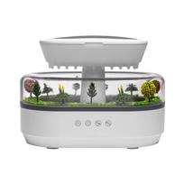 Xiaomi Mini Landscape Aroma Diffuser, Raindrop White Noise, 7-Color Light, 250ml Quiet Humidifier for Home Office 100V-240V US Plug balta