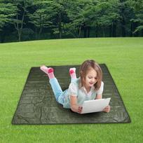 AOTU Outdoor Portable Waterproof Tent Floor Mat Sleeping Pad for Camping Picnic(Green) gray