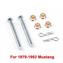 Durų vyrių kaiščių rinkinys su įvorėmis Ford Mustang 1979-1993 white
