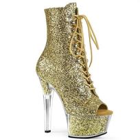 17cm Sexy Women Shoes Pole Dance Shoes Pumps Party Club Platform High-heeled Shoes Peep Toe Model Boots Shoes 39 auksas