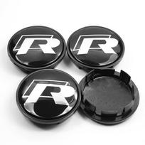 VOLKSWAGEN VW 4 vnt. Volkswagen ratų centriniai dangteliai 56mm 65mm 70mm ratlankio dangtelis VW Golf 4 5 6 7 Polo Passat B5 B6 B7 Tour gray