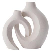 AS60-Flower Arrangement 2 Piece Hug Nordic Simple White Vase Style Flower Ornamentation High-End Design balta