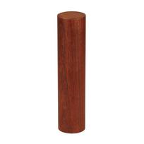 Mahogany Cylinder Sand Shaker Rhythm Percussion Musical Instruments Wood Hand Shaker Drum Party KTV Kids Toy Gift Games 1 brown
