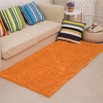 Super Soft Long Microfiber Shaggy Non Slip Bath Mat Perfect For Stylish Bathroom Decor Orange,40*60cm/15.7*23.6in gray