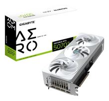 GIGABYTE Graphics Card||NVIDIA GeForce RTX 5070 Ti|16GB|GDDR7|256-bit|PCIE 5.0 16x|GPU 2588 MHz|Dual Slot Fansink|1xHDMI|3xDisplayPort|GV-N507TAEROOC-16GD1.0