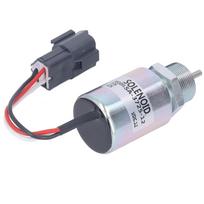 Fuel Shut Off Solenoid Valve 30A87‑00040 30A87‑20402 Stainless Steel Stop Solenoid for Mitsubishi L3E S3L S4L L3P DC12V